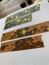 The Creeping Moon - Fantasy Maps Washi Tape