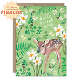 Fawn Baby Card