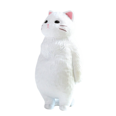 Just standing there... The soothing sight of them standing with a neutral expression...

Cats with nihilistic expressions and poses

Lineup (5 Variants):

White
Brown tiger
Black × White
Gray
Calico Cat