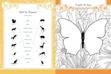 Celebrate the diversity of life on earth with 500+ stickers, 50+ activity and coloring pages, and instructions for candle making, drying bouquets, and so much more!
With Flora, Fauna, Botanicals, and Bees Sticker, Color & Activity Book, you can take a closer look at the things that are living all around you—that’s more than 2 million non-plant species (fauna) and nearly 400,000 plants (flora).

These numbers merely scratch the surface. Estimates vary, but that figure could actually be millions—if not billio