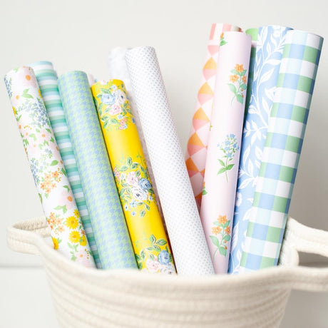 Flower Market Paper Pack 12"X12" 12/Pkg