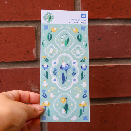 Sticker Sheet: 6 x 3 inches
Sticker Sheet Package: 7 x 3 inches
Printed in China
Design © Thousand Skies
