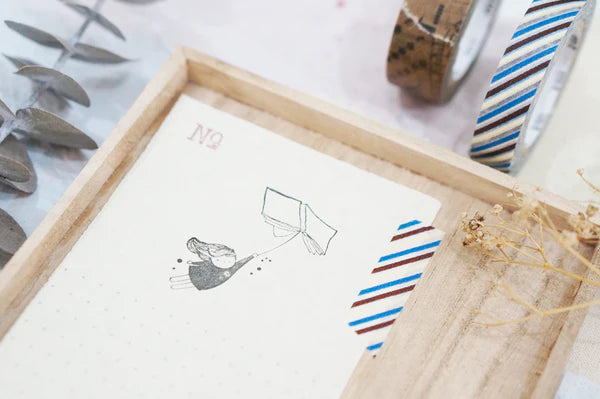 Black Milk Project - Flying Book Rubber Stamp