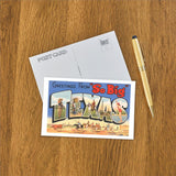 Elevate your inventory with this classic 3.5" x 5.5" postcard featuring an image from our Texas collection titled Greetings from So Big Texas.