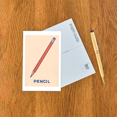 Found Image Press - Pencil Postcard

Elevate your inventory with this classic 3.5" x 5.5" postcard featuring an image from our Kid Stuff collection titled Pencil.

It captures a nostalgic, vintage-inspired aesthetic that customers love. Perfect for adding a charming, retro flair to your repertoire.

• Size: 3.5" × 5.5"

• Made in USA using biodegradable, recycled, and recyclable materials