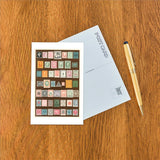 Elevate your inventory with this classic 3.5" x 5.5" postcard featuring an image from our Literature & Letters collection titled Stamps of the World.