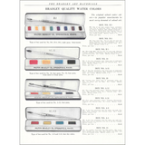 Elevate your inventory with this classic 3.5" x 5.5" postcard featuring an image from our Art Misc. collection titled Watercolor Sets.