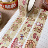 Cherry Rabbit Frog Friends Washi Tape