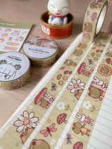 Cherry Rabbit Frog Friends Washi Tape