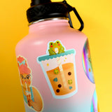 Froggy Boba Sticker