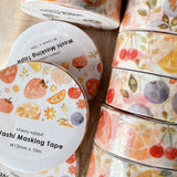 Cherry Rabbit Fruits Washi Tape