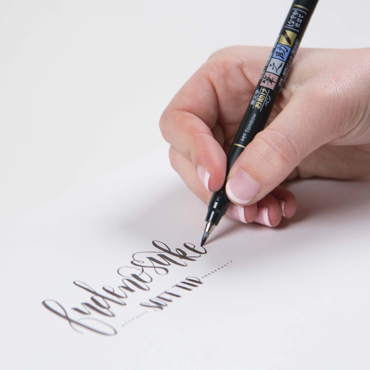Contains the soft, hard tip and twin tip Fudenosuke Brush Pens.

Features a flexible brush tip for different lettering and drawing techniques. Create extra-fine, fine, or medium strokes by a change in brush pressure. Great for calligraphy and art drawings.

Soft tip, hard tip, and twin tip– water-based, pigmented black ink.
Odorless.
Non-refillable.