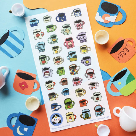 Art by: @laurajane_something
One sticker sheet is included.
Top Coating: None
Adhesive Layer: Paper
Backing Layer: Paper
Size: 6.69"x3.54"
Weight-0.03oz
1 Sheet Included