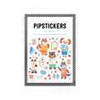 PipStickers are the PERFECT gift for the sticker lover in your life - even if it's you! These unique PVC designs with silver foil accents come on a clear backing and cannot be found anywhere else.

Includes one 4" x 4" sheet of Fur-st Responders PipStickers and includes the Pipsticks manifesto.
