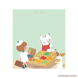Introducing the cute memo pads from the wonderful artist Ryoko Yomogida's With Trip collection! It features a lovely girl character accompanied by her little animal friends as they adventure through the world. Choose from the various designs available to spread warmth one note at a time!