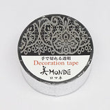Cinta adhesiva transparente PET con encaje Beauty MONDE GR4080