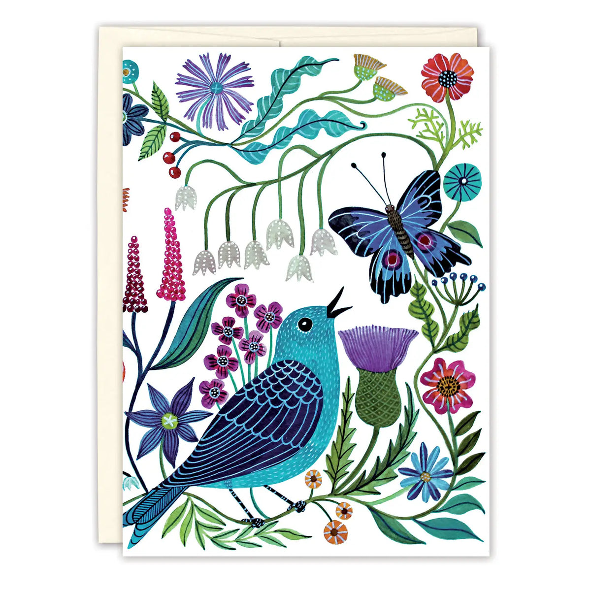Garden of Delights Blank Card