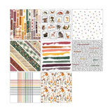 Pretty Little Studio Ginger Snap 8x8 Single Sided Paper Pack - 16 Sheets