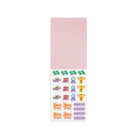 You’ve got goals. We’ve got stickers. This book includes 35 pages of goal-oriented stickers!

The details-
4 in. x 6 in.
100GSM wood-free paper
Acetate cover
7 pages fun different designs
35 pages total
