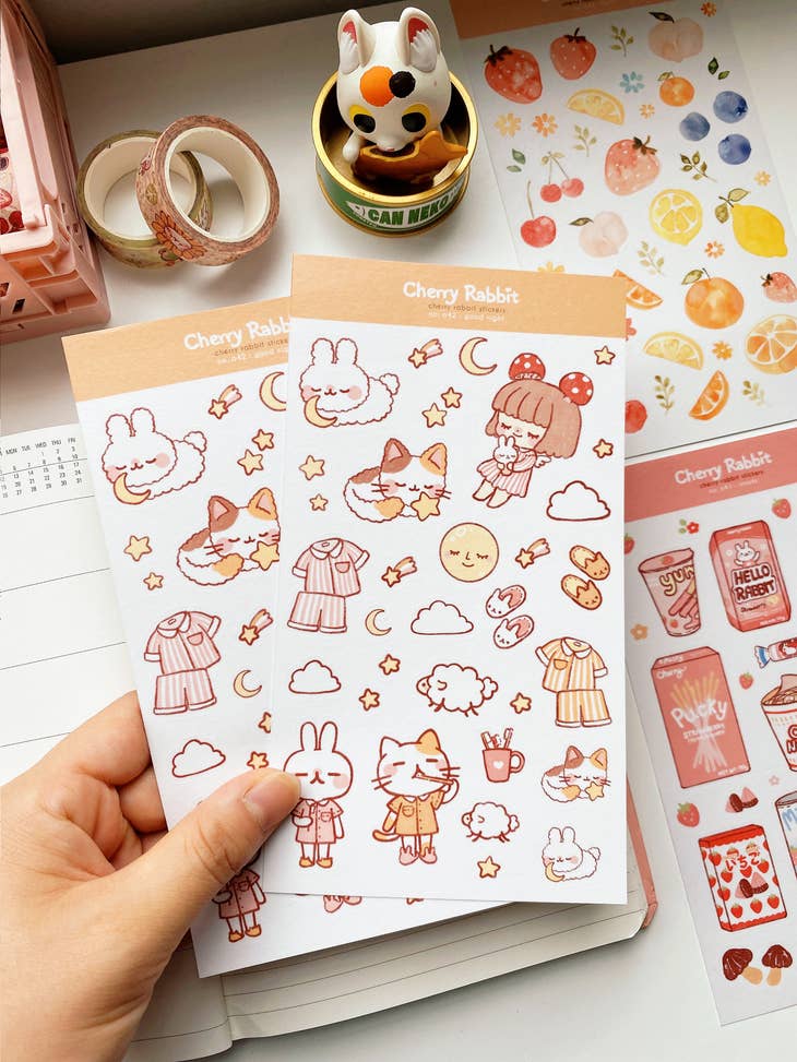 Good Night Sticker Sheet