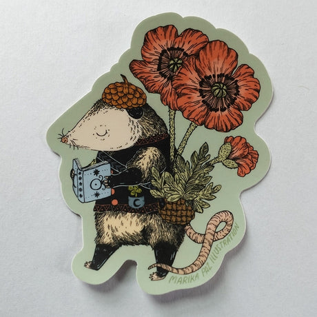 Marika Paz Illustration - Goshbert Sticker