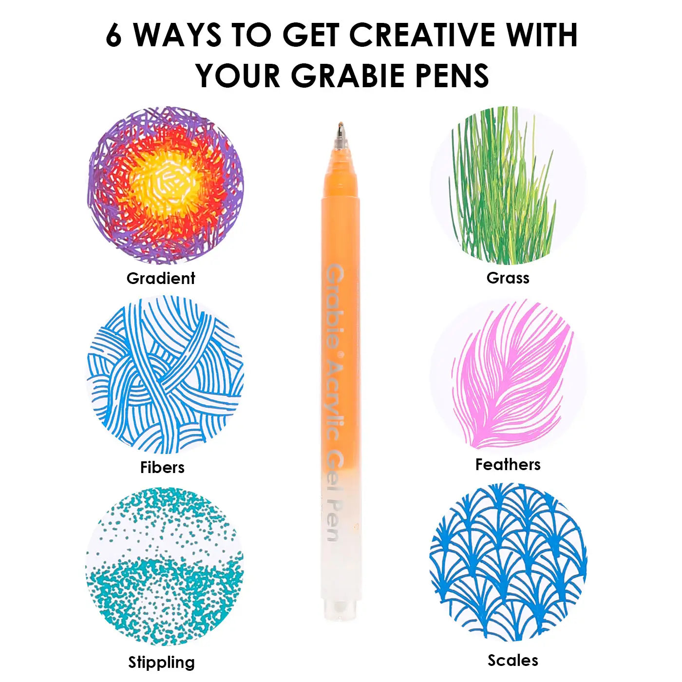 Grabie Bold &amp; Bright Coloring Kit - Essential Color

Unleash your creativity with the Grable Bold &amp; Bright Coloring Kit! This collection is your all-in-one artistic adventure, combining smooth, vibrant acrylic gel pens with high-quality themed coloring books. Whether you are an experienced colorist or just starting out, this kit provides everything you need to transform your drawings, journals, and crafts into dazzling, colorful masterpieces.