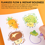 Grabie Bold &amp; Bright Coloring Kit - Forest Color

Unleash your creativity with the Grable Bold &amp; Bright Coloring Kit! This collection is your all-in-one artistic adventure, combining smooth, vibrant acrylic gel pens with high-quality themed coloring books. Whether you are an experienced colorist or just starting out, this kit provides everything you need to transform your drawings, journals, and crafts into dazzling, colorful masterpieces.