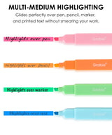Add a pop of vibrant color and a burst of fruity fragrance to your notes with the Grabie 6 Scented Highlighters set! These premium highlighters combine bold neon inks with a smooth, smudge-free formula that is perfect for studying, planning, and creative journaling.

6 DELICIOUS FRUIT SCENTS - Make your notes smell as good as they look! Each of the six highlighters features its own unique, delightful fruit fragrance corresponding to its neon color: strawberry, orange, lemon, apple, blueberry, and grape.
FAS