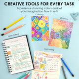Explore endless creativity with our Medium Point Erasable Gel Pen Sets, featuring vibrant colors across four unique palettes. Perfect for note-taking, journaling and more.

VIBRANT COLOR COLLECTION - Elevate your creativity with our Medium Point Erasable Gel Pen Sets, featuring four unique palettes: Classic for timeless hues, Whimsical Whirls for pastels, Rustic Reverie for warm Morandi tones, and Lavender Dreams for dreamy blues and purples.

SMOOTH WRITING EXPERIENCE - The 0.6mm medium point delivers cons