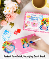 Grabie Mini Diamond Art Cards reimagine traditional diamond painting into tiny, easy-to-finish creative moments. Each beautifully designed mini artwork is placed on a sturdy postcard-size card and can be completed in about 30–45 minutes — perfect for a relaxing off-screen creative break without the commitment of a giant canvas project. Simply shake the diamonds, match the symbols, and stick the square gems one by one to create sparkling miniature artworks you can keep, gift, or share. 

 * DIAMOND ART MADE 