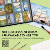 Grabie Watercolor Coloring Club Box - Landscape

A Landscape Coloring Journey – Perfect for nature lovers! This bundle includes a portable watercolor set and a beautifully illustrated coloring book, ideal for all skill levels. Enjoy a relaxing coloring experience.

Perfect Pairing for Nature Lovers – Thoughtfully designed, this set features a 12-color watercolor pocket set, curated with shades that capture the essence of nature, and a 15-sheet, 140LB landscape-themed watercolor coloring book. 