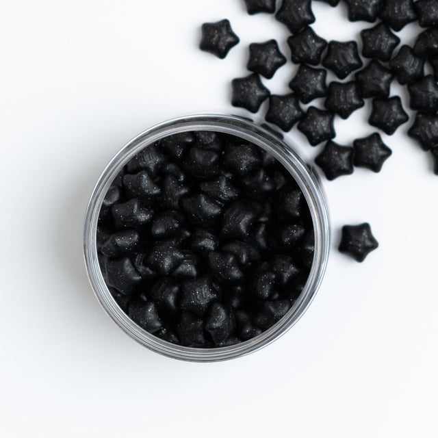 Archer and Olive - Black Sparkles Wax Seal Beads