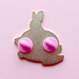 Pin de esmalte de conejo de Halloween – Colección Halloween 