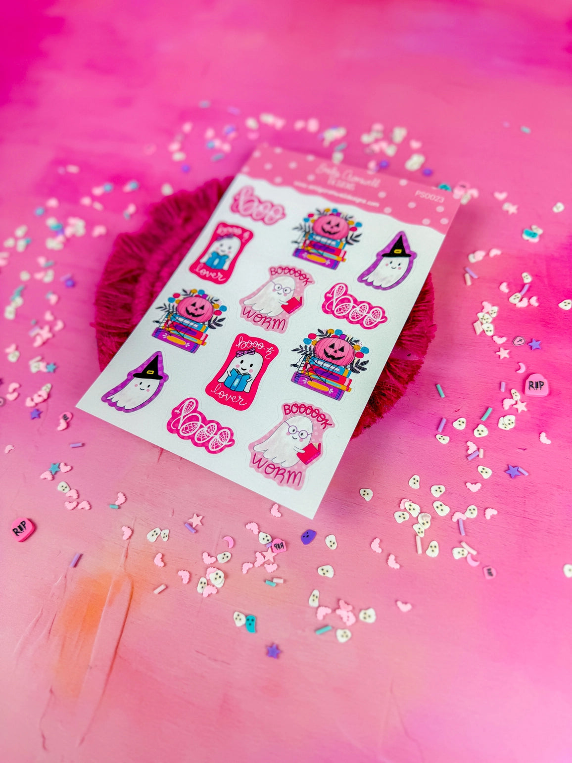 This listing is for one 4.5" x 6.8" sticker sheet with decorative stickers. These are great for any planner type, bullet journals, scrapbooking and so much more!&nbsp;

*DETAILS*

Printed on glossy sticker paper
Each sticker sheet measures 4.5" x 6.8"
Sticker sheets are kiss cut and ready to be peeled and used!