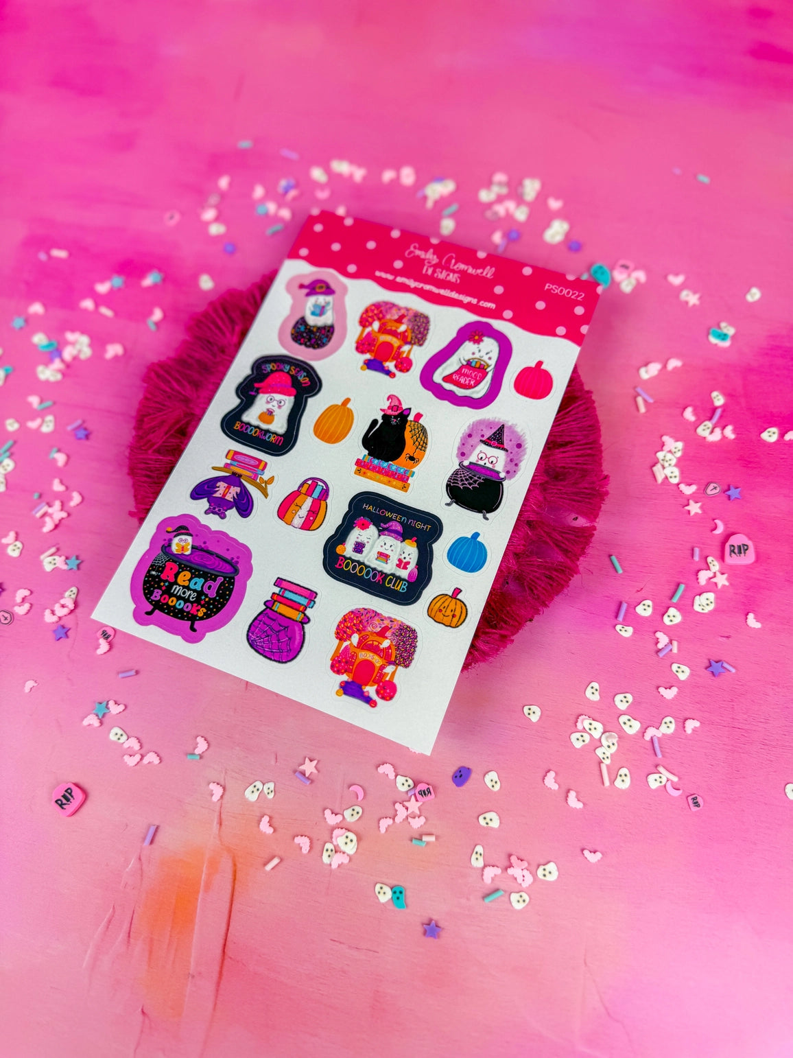This listing is for one 4.5" x 6.8" sticker sheet with decorative stickers. These are great for any planner type, bullet journals, scrapbooking and so much more!&nbsp;

*DETAILS*

Printed on glossy sticker paper
Each sticker sheet measures 4.5" x 6.8"
Sticker sheets are kiss cut and ready to be peeled and used!