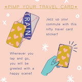 Hannakin - Craft Cutie Travel Card Vinyl Sticker

"Craft Cutie" travel card sticker (designed to be stuck onto top-up travel cards)

Made from a durable vinyl with a laminate that protects it from scratching, rain and sunlight.