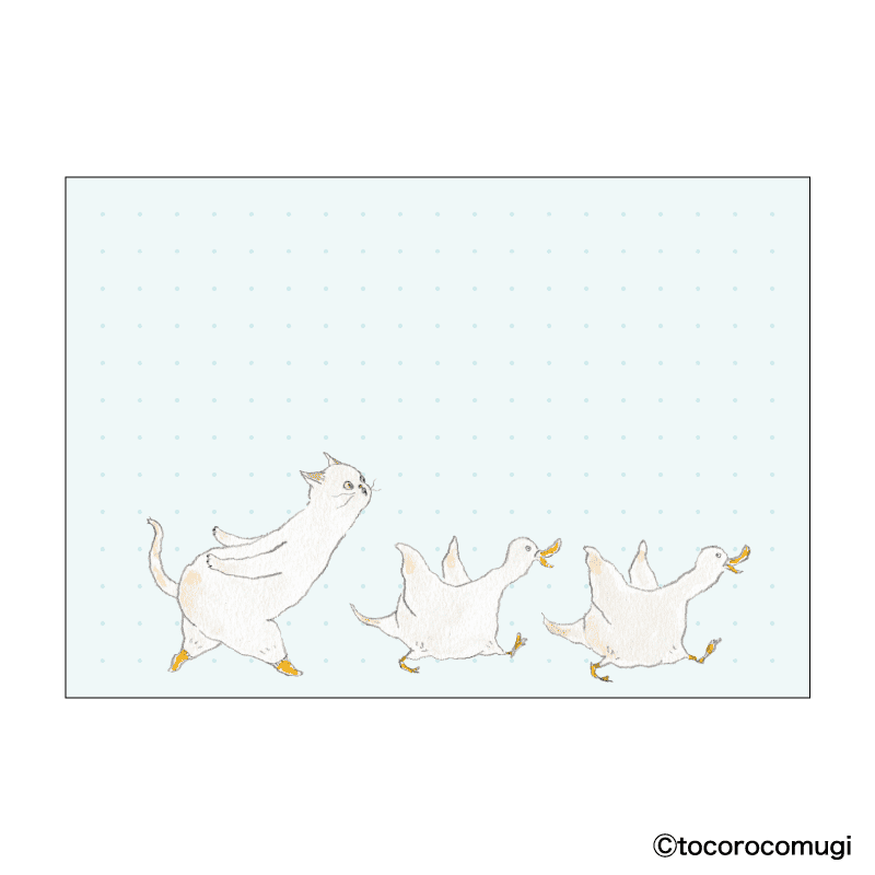By making 70% of the adhesive side of the label, Pita Fusen can be stuck firmly and does not peel off easily.&nbsp;The cute die-cut type has a shape that makes the most of the design of the illustration. The design is based on an illustration by Tocoro Comugi, an illustrator who is very popular on SNS for drawing loose and slightly funny animals.&nbsp;The Large size (thick type) is made of thick paper, so it can be used like a message card to accompany a gift. The top and bottom sections have no glue attach
