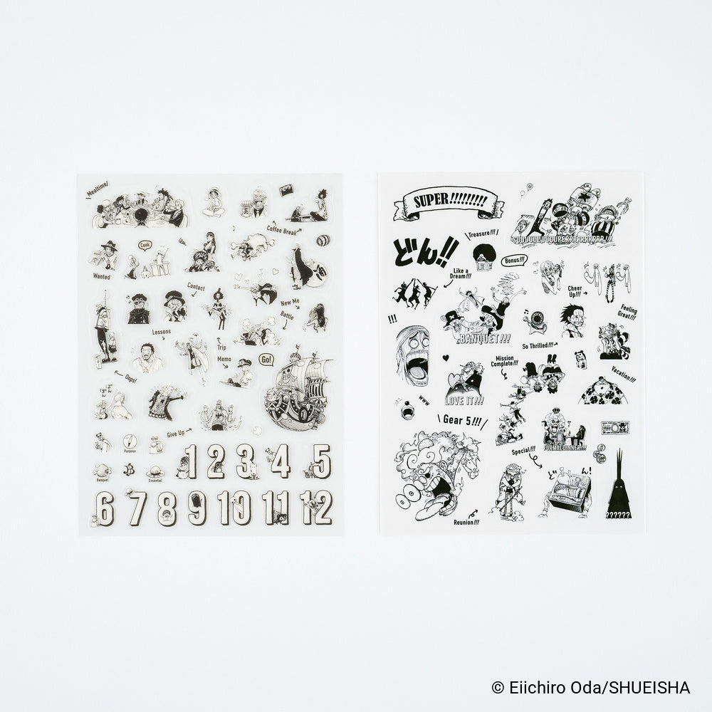 Hobonichi 2027 - ONE PIECE magazine: One Piece Sticker Set (Daily / SUPER!!!)