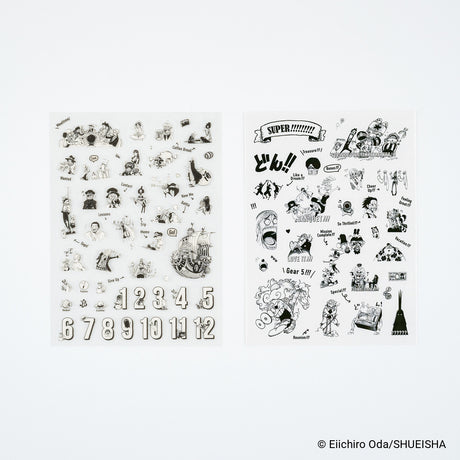 Hobonichi 2027 - ONE PIECE magazine: One Piece Sticker Set (Daily / SUPER!!!)