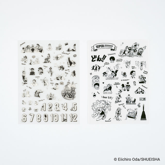 Hobonichi 2027 - ONE PIECE magazine: One Piece Sticker Set (Daily / SUPER!!!)