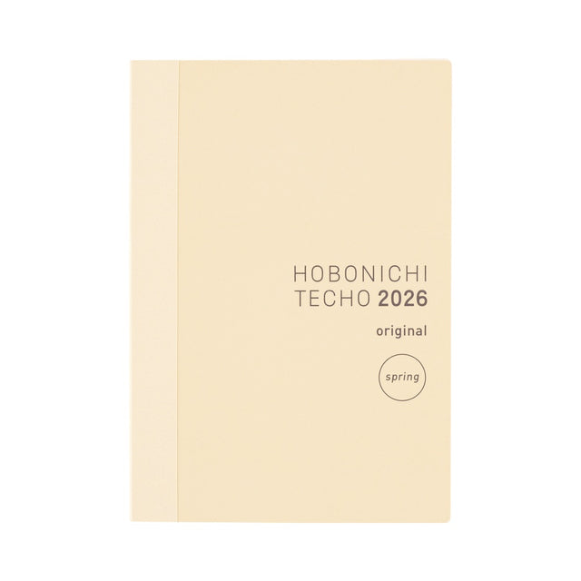 Hobonichi Techo 2026 Spring Japanese Original Book A6 (April Start)
