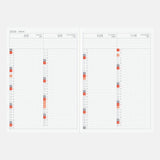 Hobonichi Techo 2026 Spring Japanese Original Book A6 (April Start)
