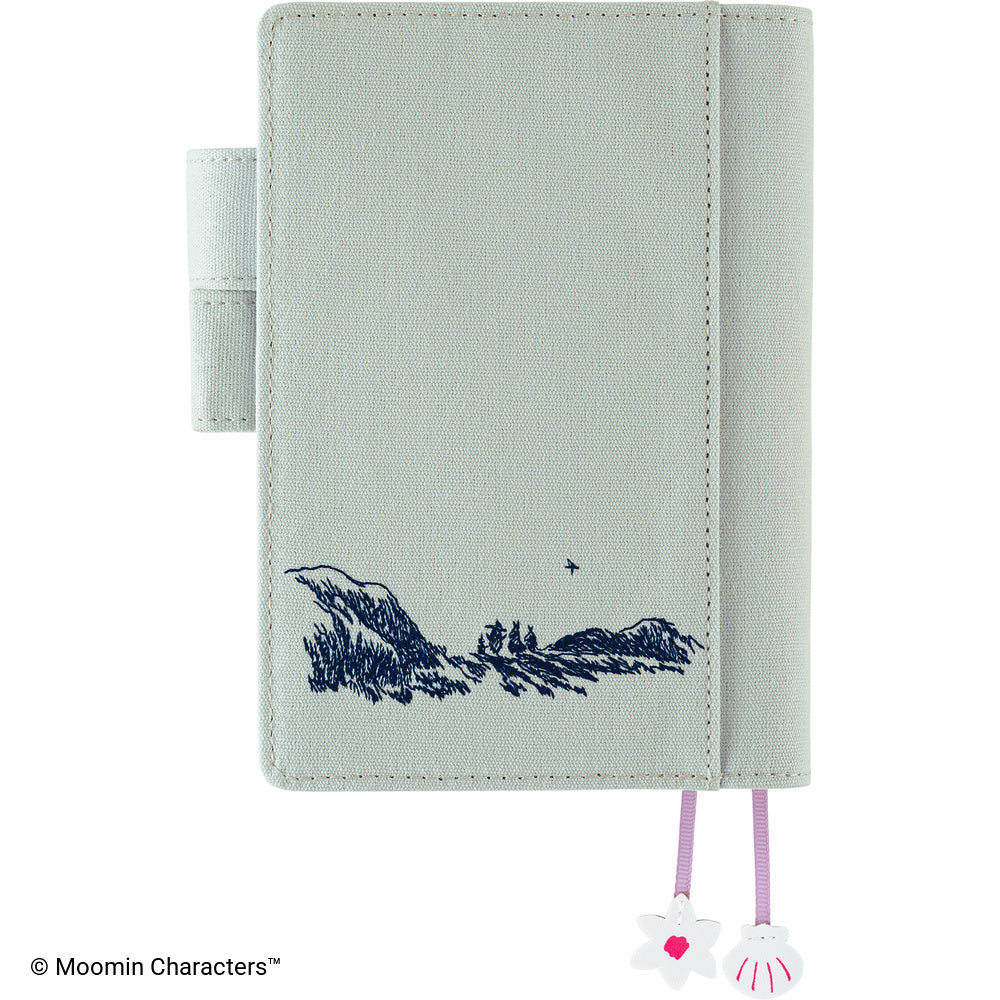 Hobonichi Techo 2027 Original Cover - Moomin: My Yard (Pale Mint)