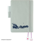 Hobonichi Techo 2027 Original Cover - Moomin: My Yard (Pale Mint)