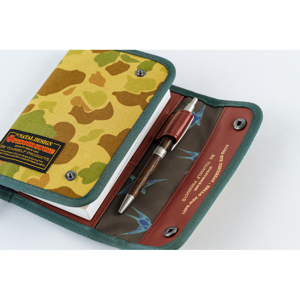 Hobonichi Techo 2027 Original Cover - Natal Design: Hello New Day! (Camo)