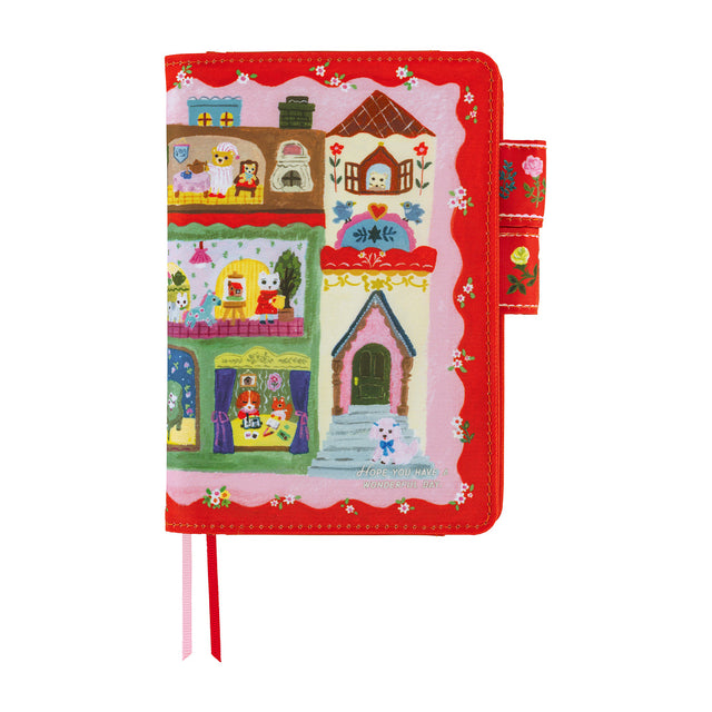 Hobonichi Techo 2027 Original Cover - Yumi Kitagishi: White Cat House