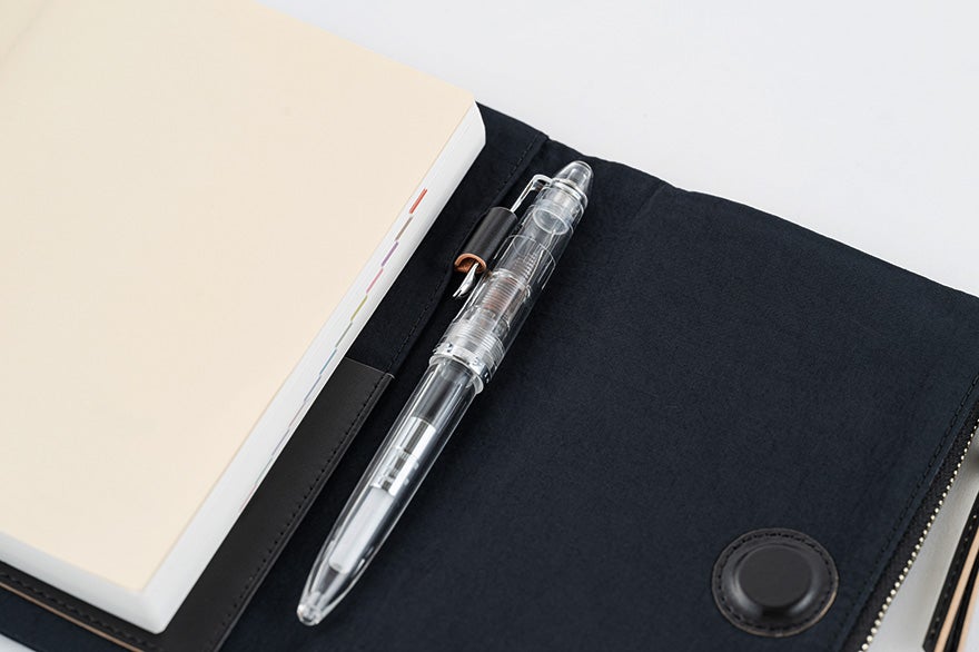 Hobonichi Techo A6 Cover Tragen: Black