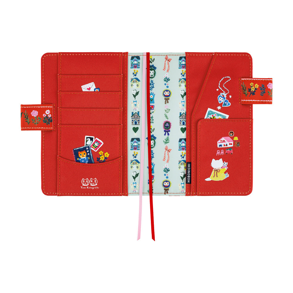 Hobonichi Techo 2027 Original Cover Yumi Kitagishi: White Cat House A6
