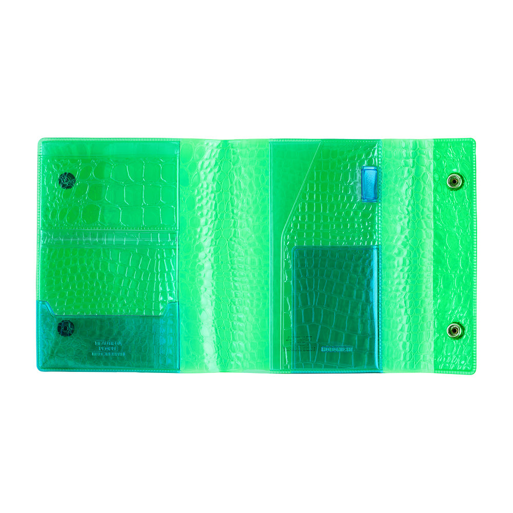 Hobonichi Techo A6 Cover beautiful people: Nothing to Hide (Green)