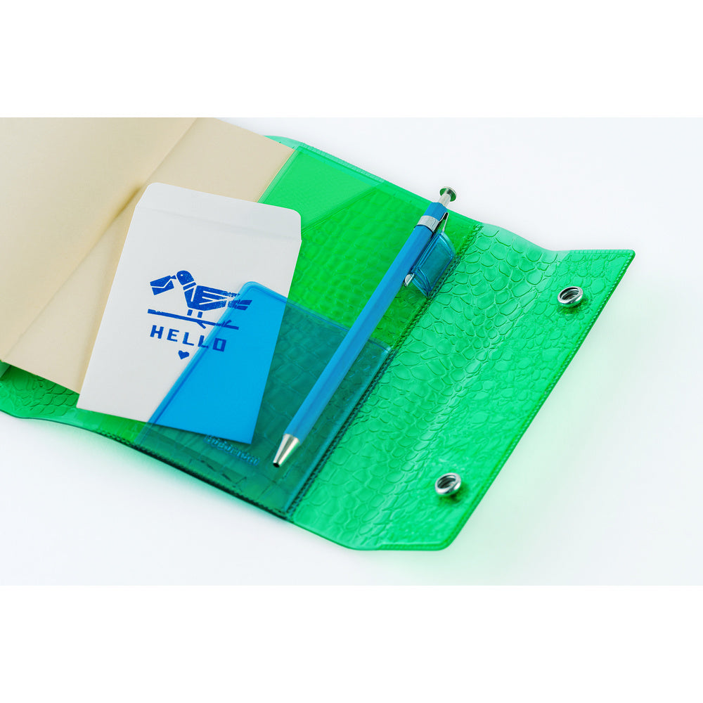 Hobonichi Techo A6 Cover beautiful people: Nothing to Hide (Green)